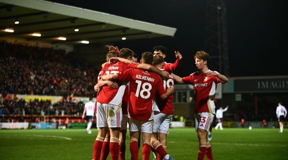 Swindon town celebration 234342324