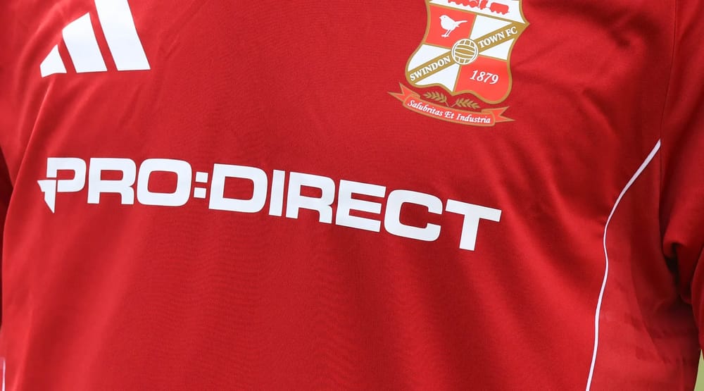 Swindon town training shirt