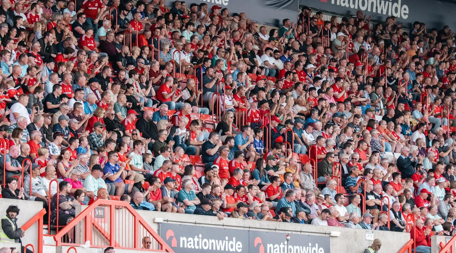 County ground don rogers stand fans 1